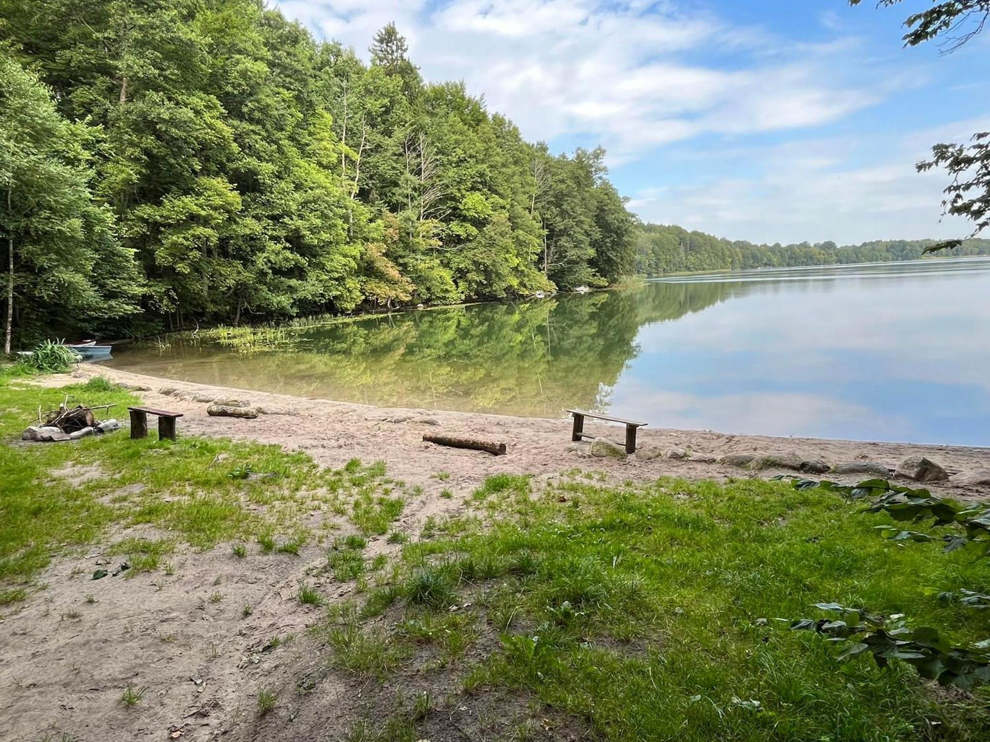 Domek Pod Debami Bogaczewo Villa Güldenboden Dış mekan fotoğraf